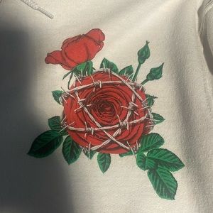 Aesthetic white hoodie🌊